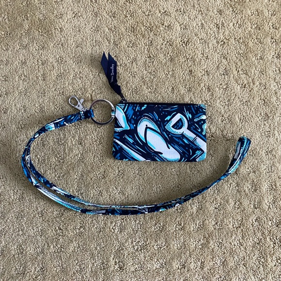 Vera Bradley ID holder/wallet with lanyard - Picture 1 of 2